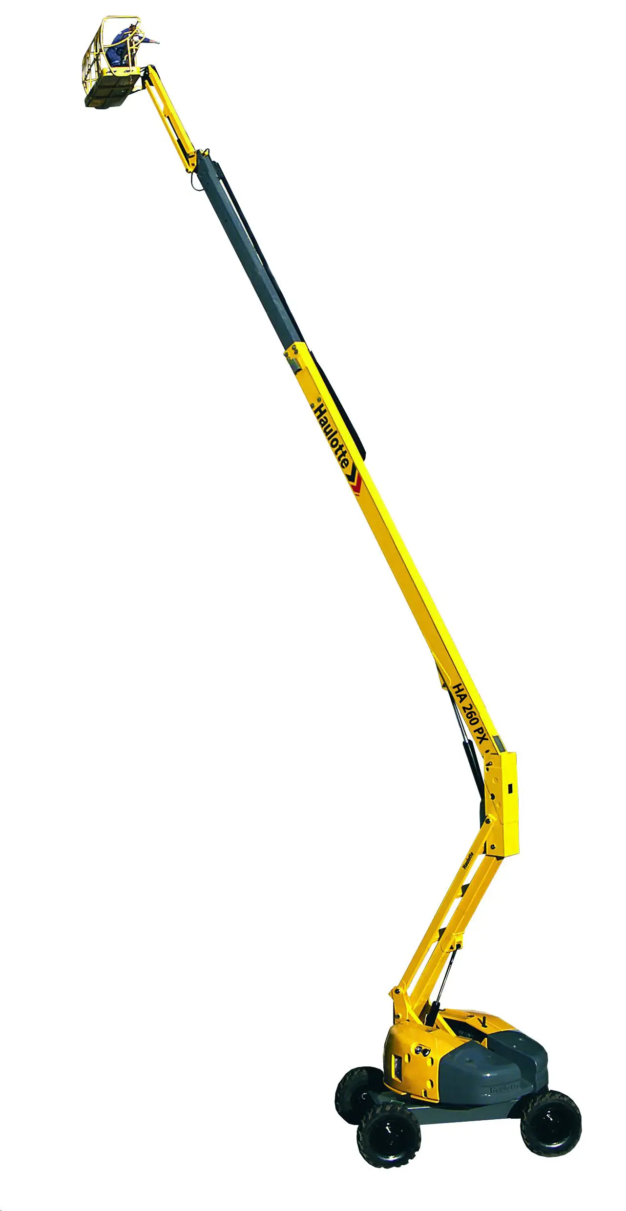 Rough-terrain articulating boom (diesel, 4 WD), 26m
