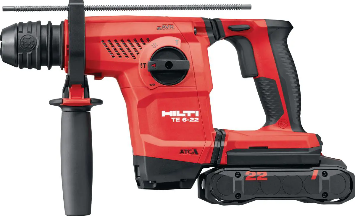 Cordless perforator, 28 mm, SDS+; 22V (Two batteries B22-110; 5.2Ah and charger C6)