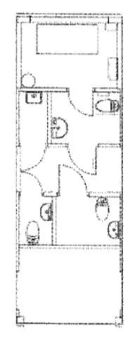 Wooden Modular containers, C90, sanitary