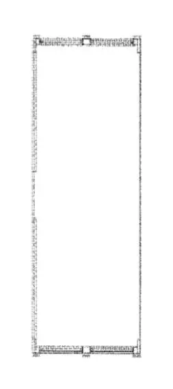 Wooden Modular containers, C90, (one big room - without a wall on the left)