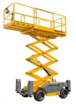 Kompakts šķērveida pacēlājs ar platformu (dīzelis, 4WD), 10 m