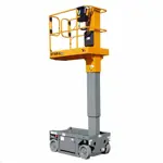 Teleskopiskais masta pacēlājs (pašgājējs, ar akumulatoru, 2WD), h=5,8m