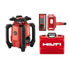 Laser level with tripod, staff and receiver PRA400 (Two batteries B22-85; 4Ah and charger C4), 22V