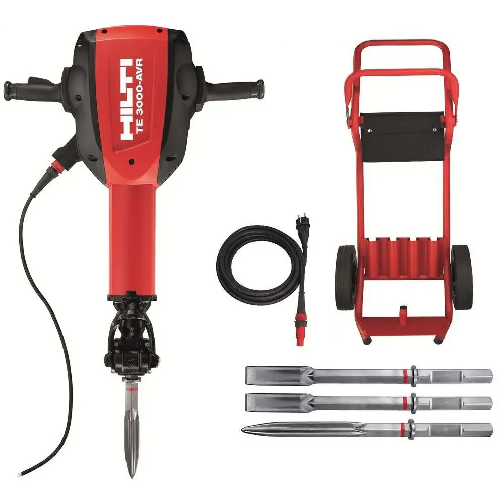 Concrete hammer, 27.1 kg, 230V, 85J, HEX 28(TE-H new);(complete with transport trolley)
