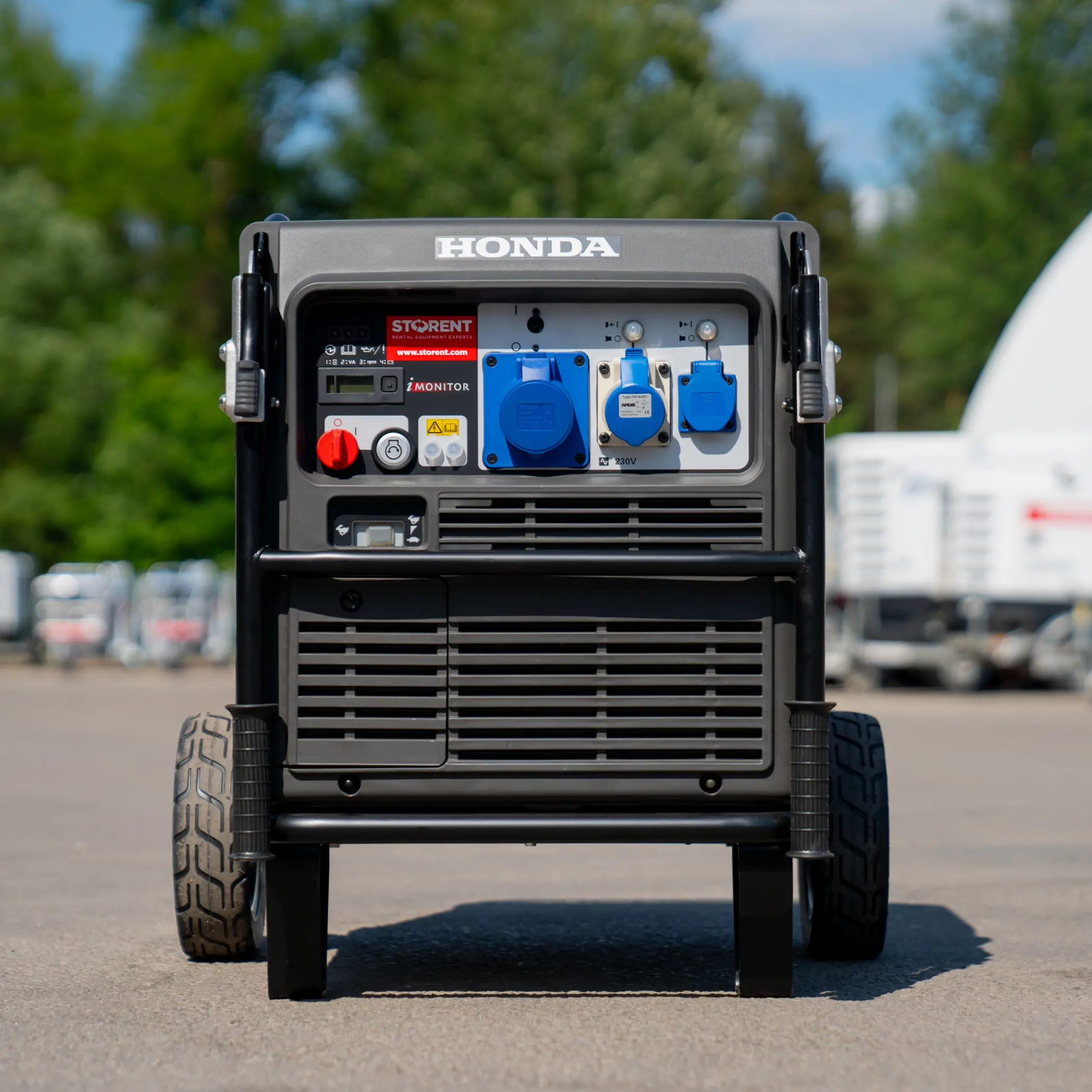 Benzīna generators 230V, 6kW, invertora tipa