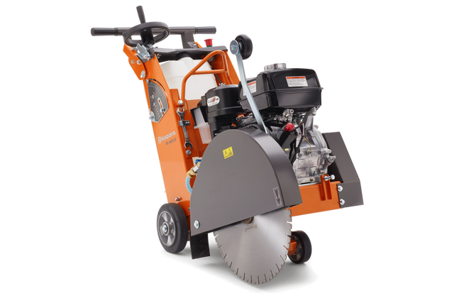 Asfalta-betona zāģis uz ratiņiem, benzīns, d=500mm