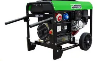 Portable petrol generator, 6kW, 230/400V