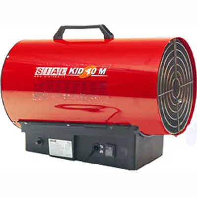 Gāzes sildītājs, 40kW (šļūtene ar reduktoru)