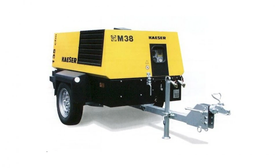 Diesel compressor 3,75m3/min, 7bar.