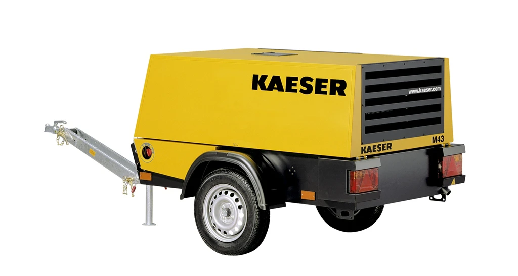 Diesel compressor 4,2 m3/min, 7bar.