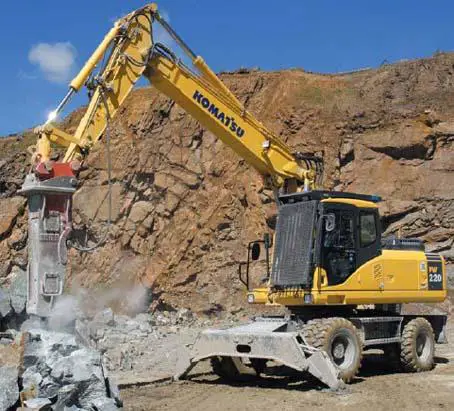 Wheeled Excavators, <25t