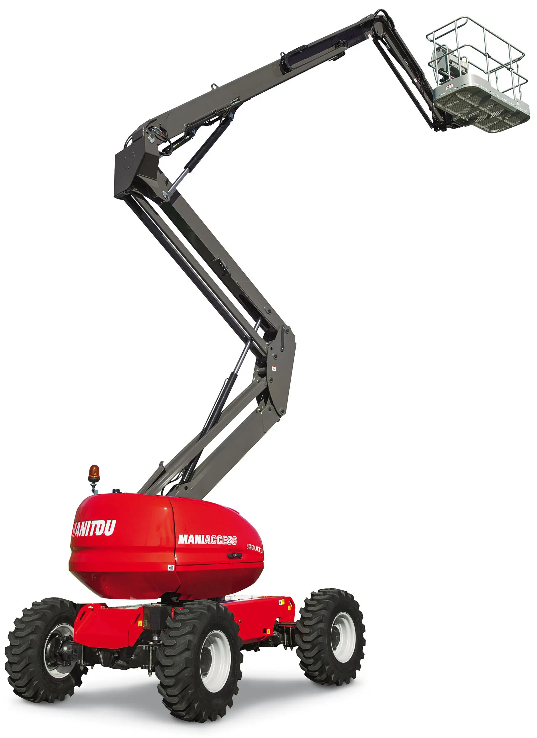 Rough-terrain articulating boom (diesel, 4 WD), 18m