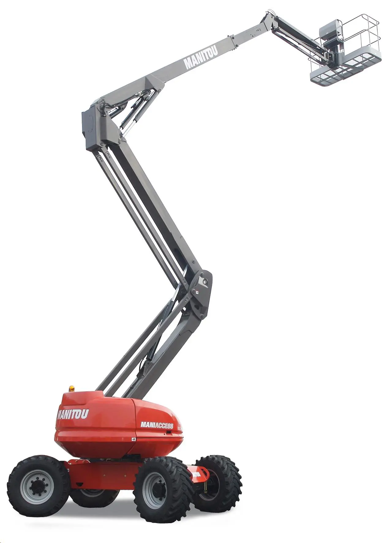Rough-terrain articulating boom (diesel, 4 WD), 20m