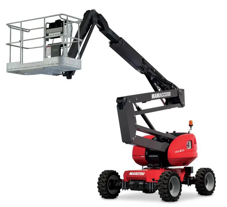Rough-terrain articulating boom (diesel, 4 WD), 16m