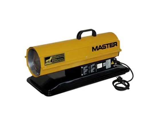 Direct oil fired air heater, 20kW, 230V