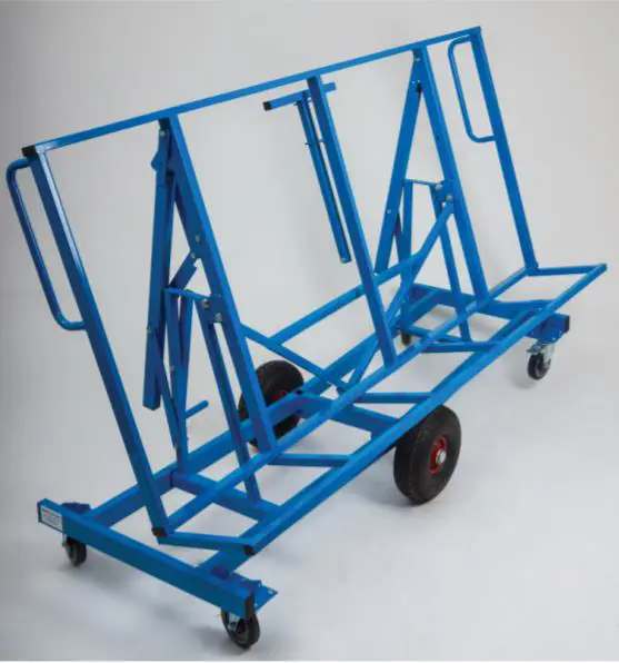 Plasterboard transport wheels, 500kg