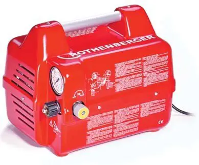 Testing pumps, 220V 0-40 bar