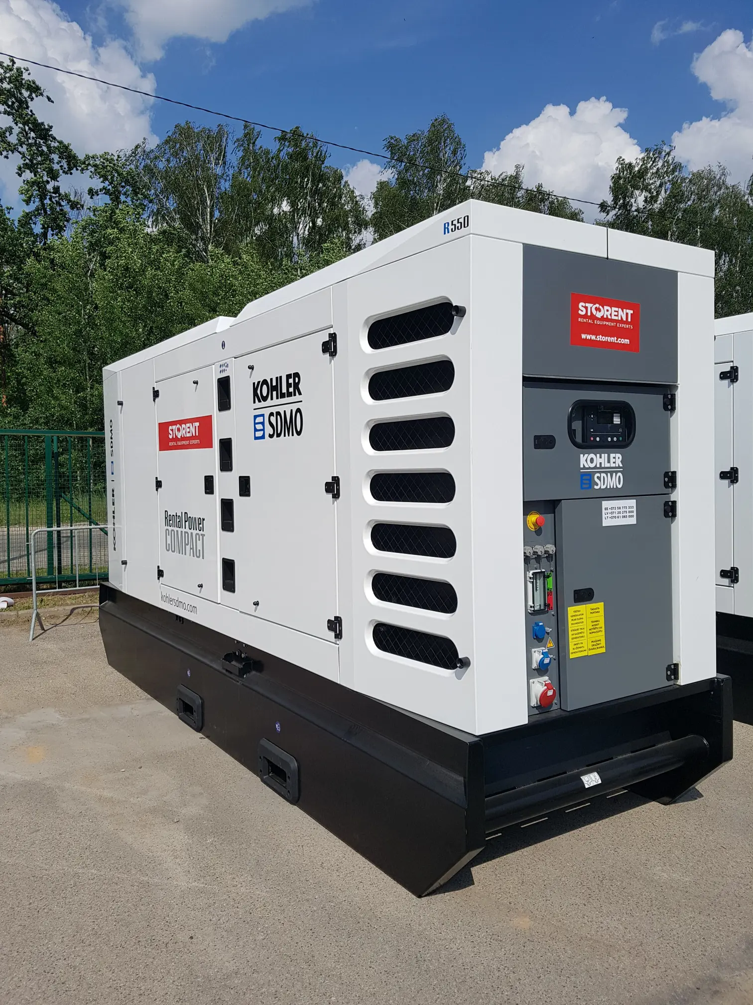 Stacionārais dīzeļģenerators, 400kW