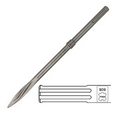 SDS Max sharp chisel