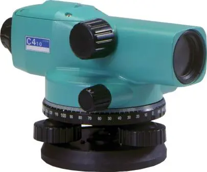 Optical leveller with stand and lat