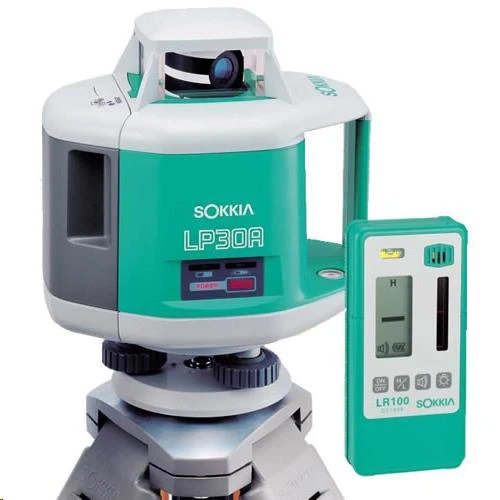 Laser leveller with stand and lat
