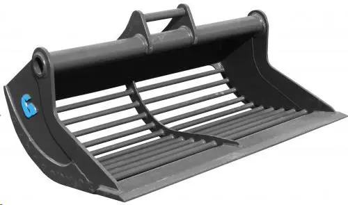 Sorting buckets for mini excavators