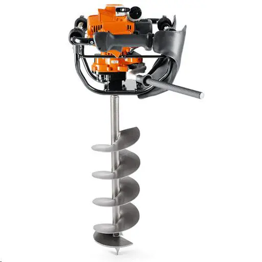 Earth drill, one man, gasoline