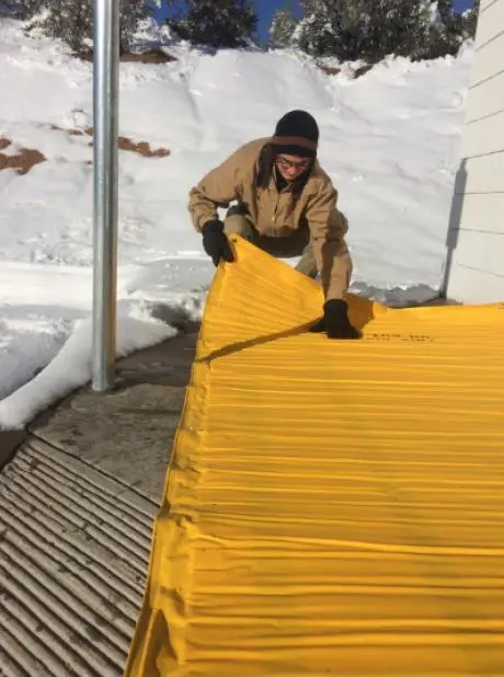 Carpet for defreezing of frozen soil, 1,5X3,2m, 220V