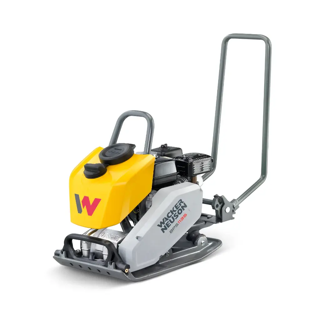 Vibratory plate compactor, 63kg, forwardable, 11KN