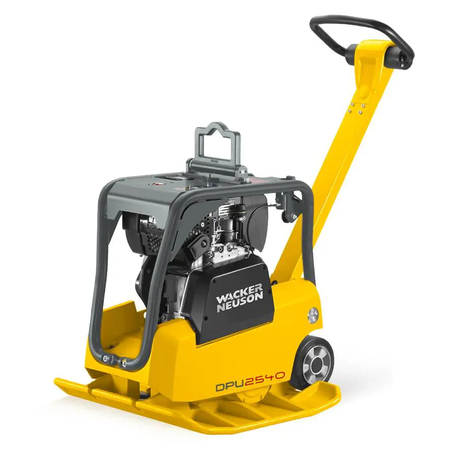 Plate compactor, 160kg, 25kN, diesel, reverse