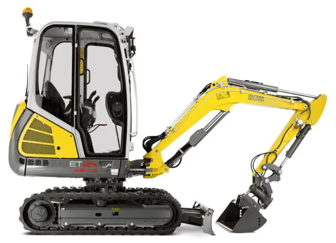 Mini ekskavators, 2.5t