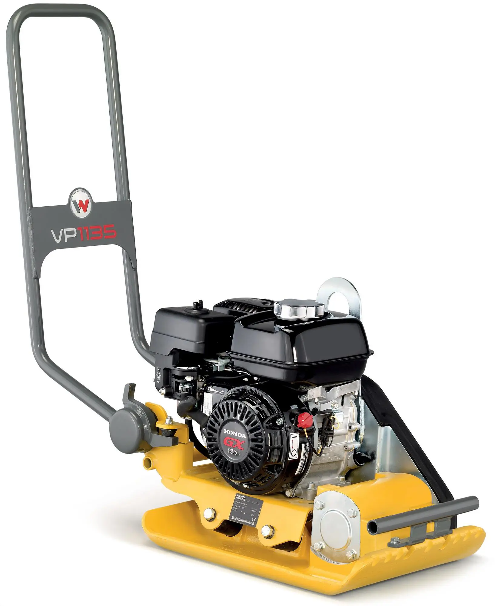 Plate compactor, 62kg, petrol