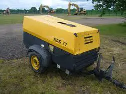 Diesel compressor 4,3m3/min, 7bar.