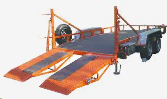 Divasu piekabe ar viņču  (komplektā ar rezerves riteni)