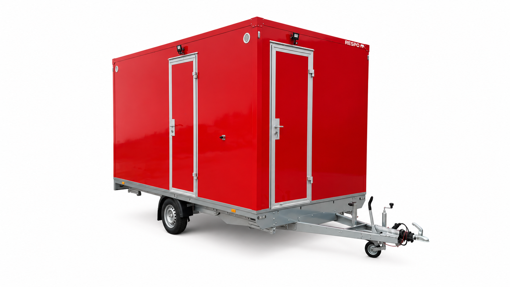Towable office containers