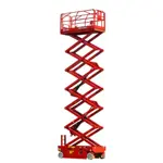 Šķērveida pacēlājs, pašgājējs (akumulators, 2WD), 16 m