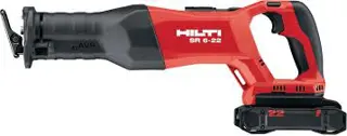 Cordless Reciprocating Saw 22V(Two batteries B22-110; 5.2Ah and charger C6)