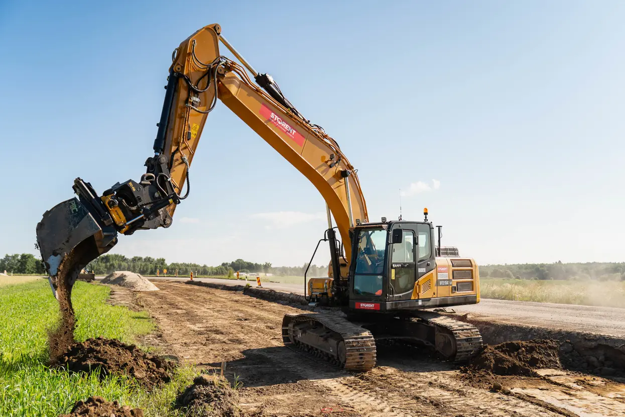 Leica iCON Site Excavator töös