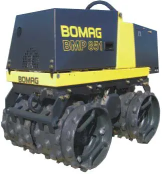 roller for trench, 1,5t