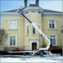 Trailer mounted lift (220V), 12,5m