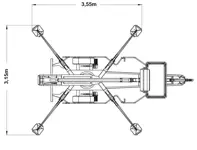 Trailer mounted boom lifts, 12m