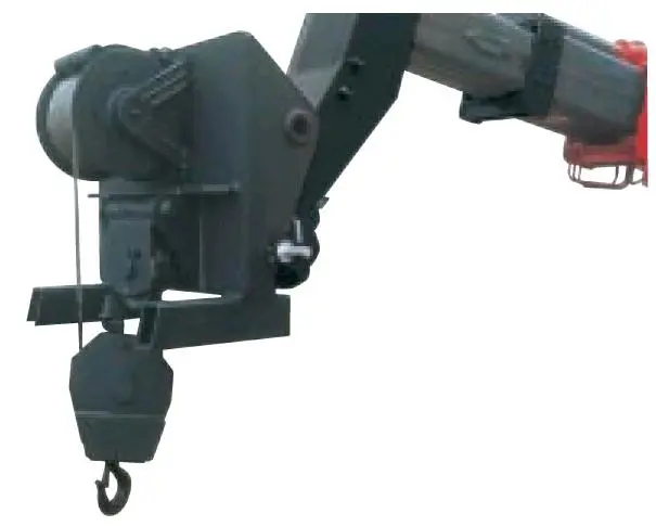 Hydraulic winch,<5t for Telescopic handler