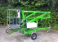Trailer mounted boom lifts, 9m