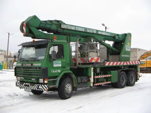 Auto lift with basket, 40m