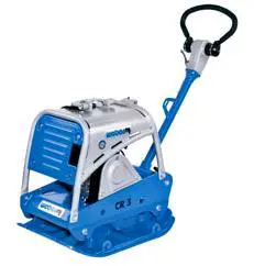Plate compactor, 200 kg, petrol, reverse
