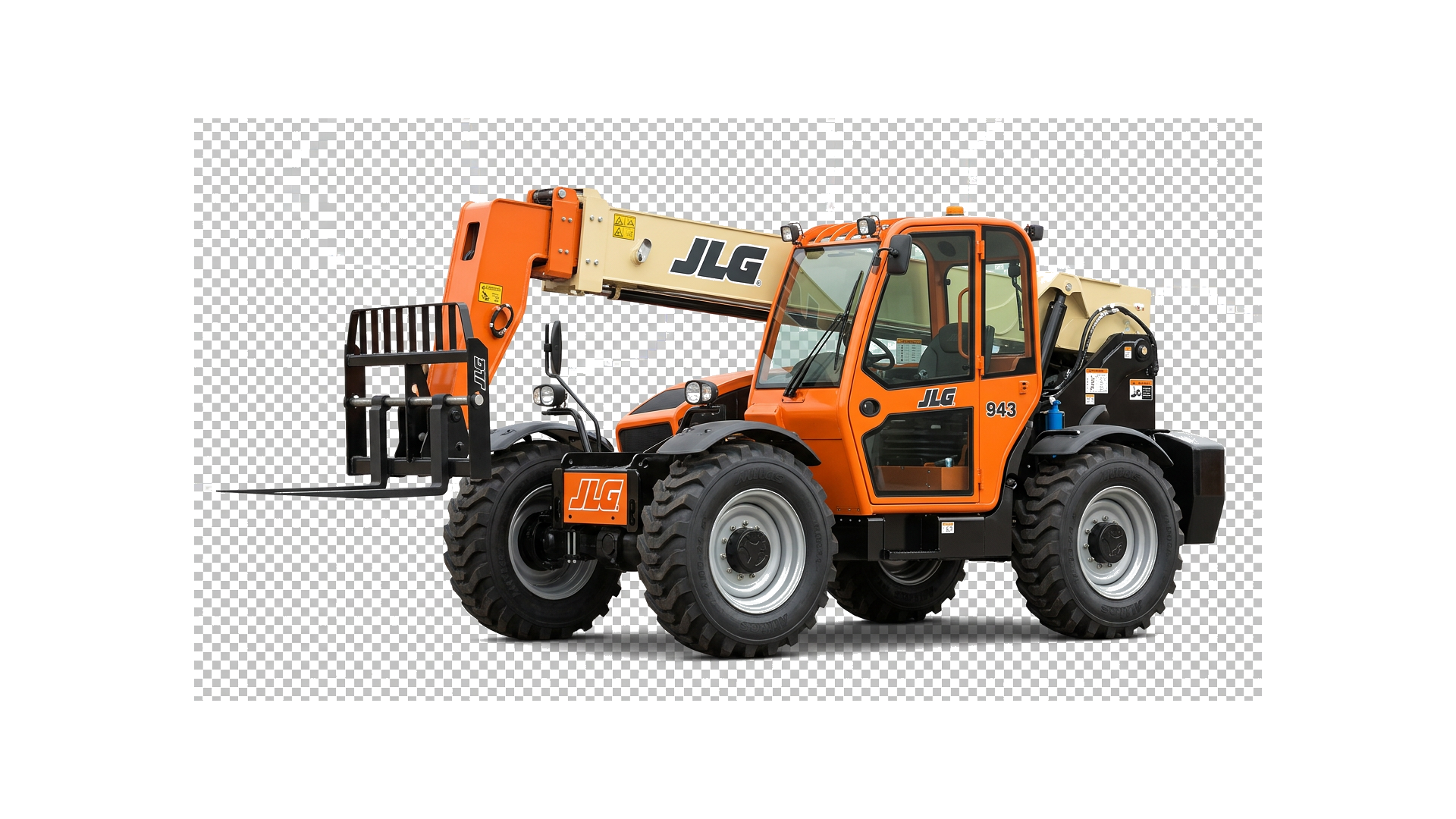 43' REACH FORKLIFT, 9K LIFT