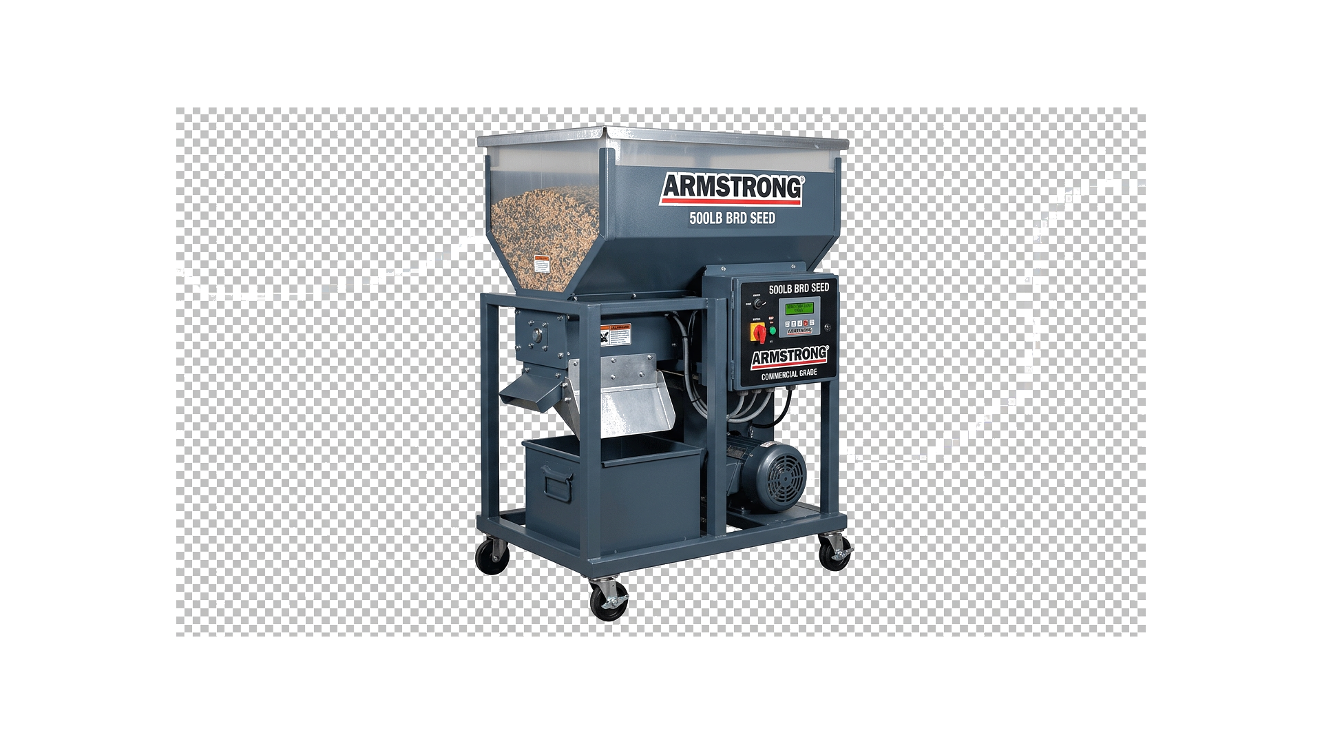 3PT BROADCAST SEEDER - 500LB